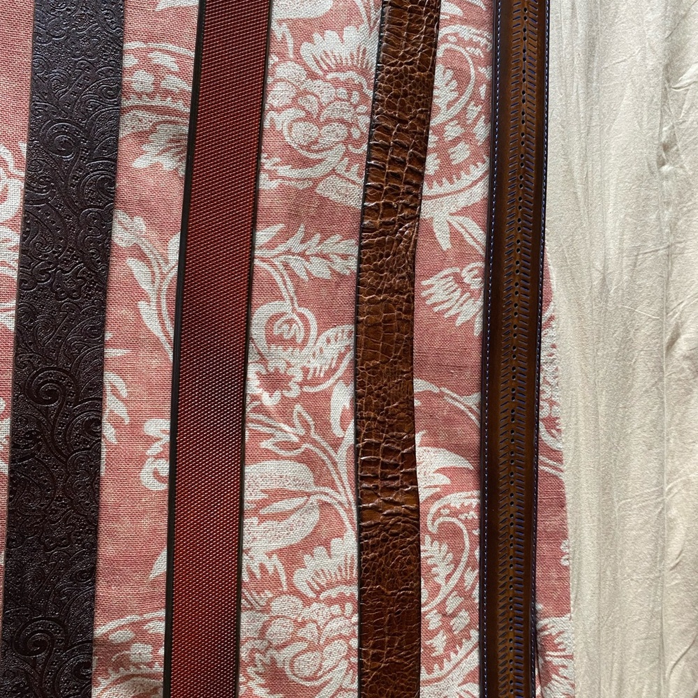 Brown Barely worn belts